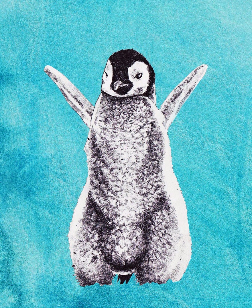 penguinxmascard